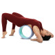 Колесо для йоги масажне SP-Sport Fit Wheel Yoga блакитний-м'ятний
