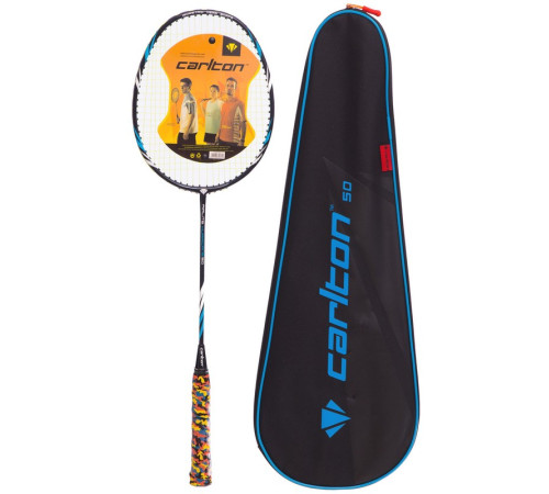 Racket for badminton in a cover CARLTON 50 colours in assortment