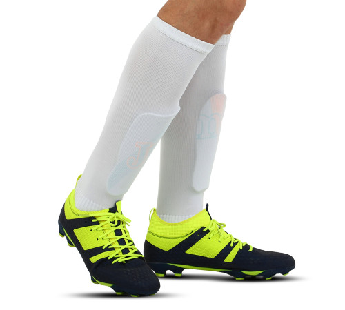 Щитки футбольні Joma PANTHER XS-M срібний