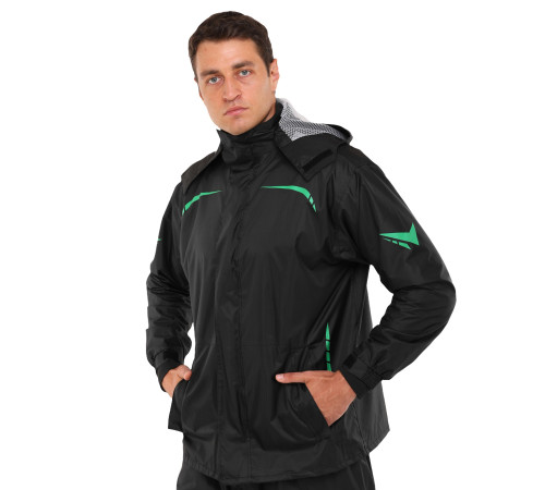 Мотодощовик роздільний куртка та штани SP-Sport M-3XL чорний