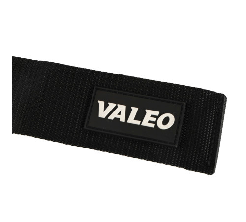 Манжет (ремінь) для силової тяги на гомілку та зап'ястя VALEO 1шт чорний
