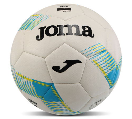 Мяч футбольный Joma №5 белый-бирюзовый