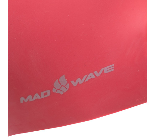 Шапочка для плавания двухсторонняя силиконовая для взрослых MadWave Reverse CHAMPION цвета в ассортименте