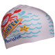 Шапочка для плавання силіконова юніорська MadWave Junior SURFER кольори в асортименті