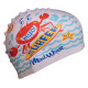 Шапочка для плавання силіконова юніорська MadWave Junior SURFER кольори в асортименті