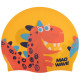 Шапочка для плавання силіконова юніорська MadWave Junior DINO кольори в асортименті