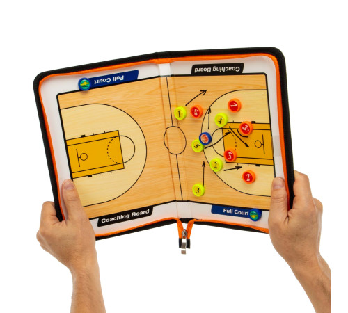 Доска тактическая папка тренера для баскетбола SP-Sport 42x28,5см