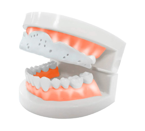 Капа перфорована однощелепна Perforated mouthguar у футлярі SP-Sport кольори в асортименті