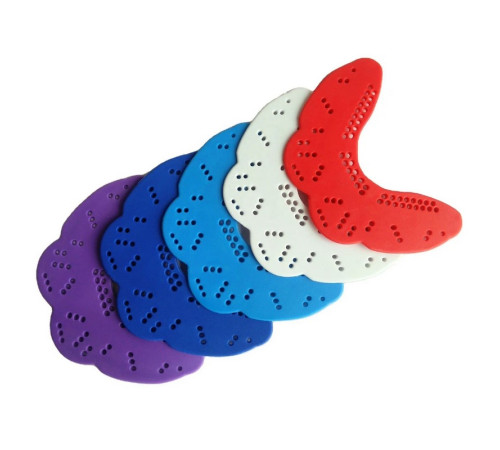 Капа перфорована однощелепна дитяча Perforated mouthguar у футлярі SP-Sport кольори в асортименті