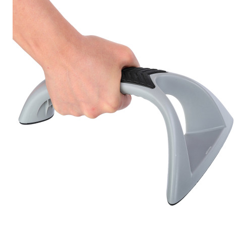 Упоры для отжиманий 2штуки BODY SCULPTURE PUSH-UP BAR черный-серый