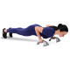 Упоры для отжиманий 2штуки BODY SCULPTURE PUSH-UP BAR черный-серый