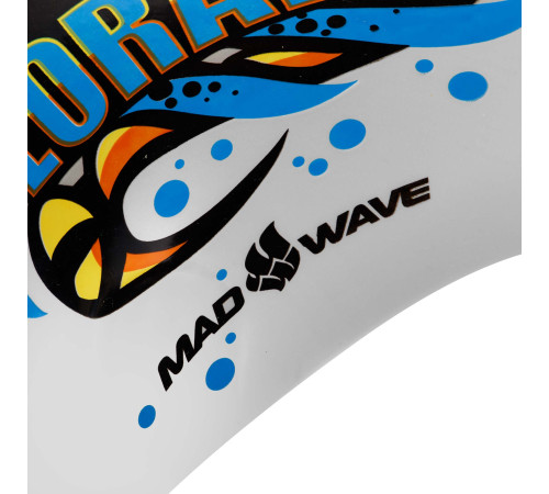 Шапочка для плавания силиконовая для взрослых MadWave COLORADO серебряный