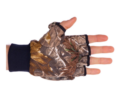 Рукавиці для риболовлі теплі REALTREE SP-Sport M-XL камуфляж