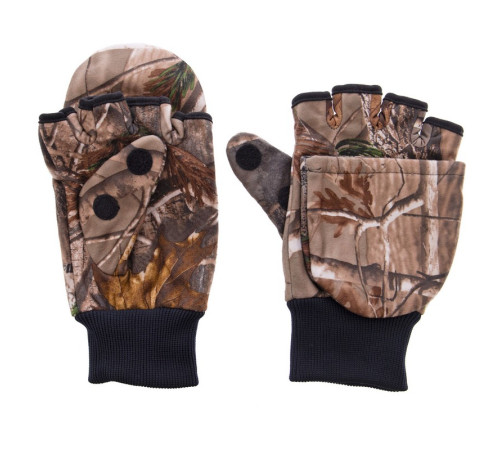 Рукавиці для риболовлі теплі REALTREE SP-Sport M-XL камуфляж