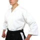 Комплект форми для айкідо Aikido Gi айкідоги куртка біла і хакама чорна SP-Sport 155-190см білий-чорний