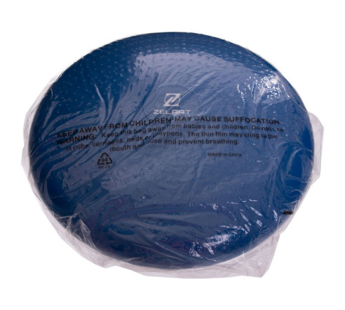 Подушка балансувальна масажна диск балансувальний BALANCE CUSHION Zelart діаметр 34см кольори в асортименті