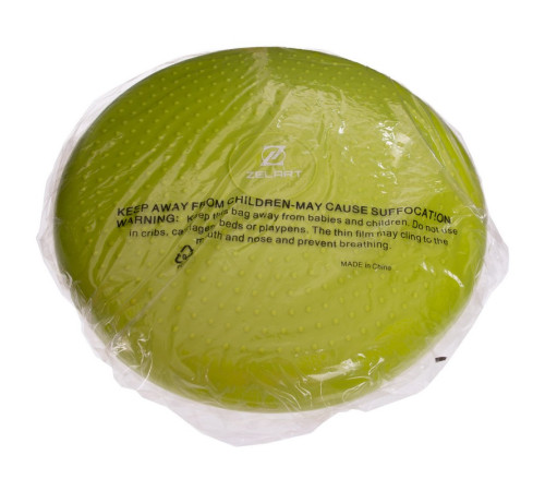Подушка балансувальна масажна диск балансувальний BALANCE CUSHION Zelart діаметр 34см кольори в асортименті