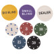Набір для покеру в металевій коробці Professional Poker chips SP-Sport 500 фішок