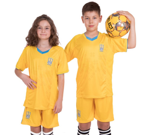 Форма футбольна дитяча з символікою збірної УКРАЇНА SP-Sport XS-XL кольори в асортименті