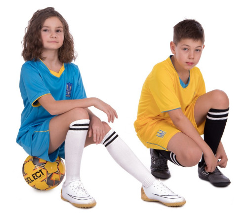Форма футбольна дитяча з символікою збірної УКРАЇНА SP-Sport XS-XL кольори в асортименті