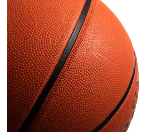 М'яч баскетбольний гумовий SPALDING LOGOMAN SOFT GRIP OUTDOOR розмір 7 помаранчевий