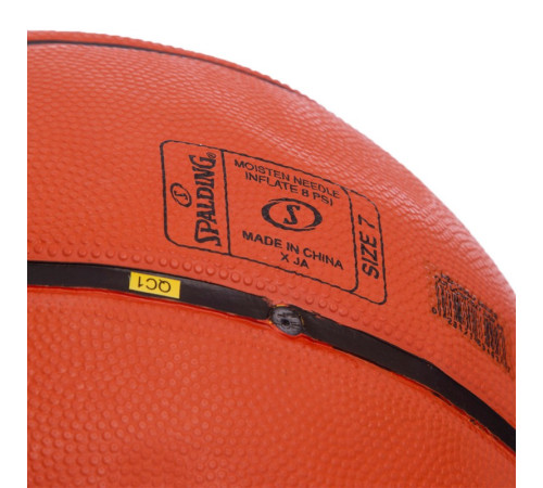 М'яч баскетбольний гумовий SPALDING NBA GOLD SERIES OUTDOOR розмір 7 помаранчевий