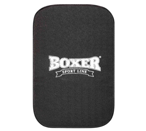 Маківара Пряма тренувальна для відпрацювання ударів кирза BOXER 45х30х10см 1шт чорний