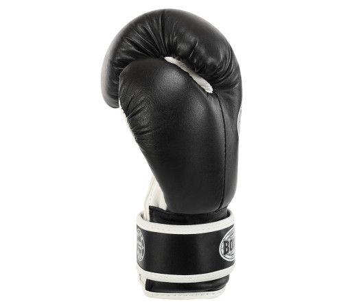 Рукавиці боксерські на липучці шкіряні BOXER 10-12унцій кольори в асортименті