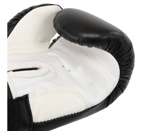 Рукавиці боксерські на липучці шкіряні BOXER 10-12унцій кольори в асортименті
