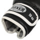 Рукавиці боксерські на липучці шкіряні BOXER 10-12унцій кольори в асортименті
