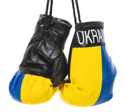 Сувенір-підвіска Рукавиці боксерські Україна SP-Sport