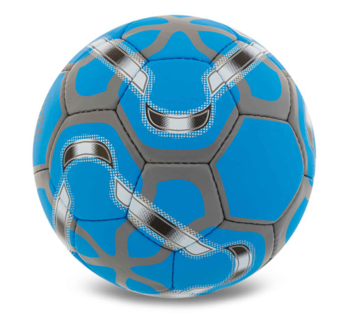 Мяч футбольный BALLONSTAR JUVENTUS №5 PU голубой