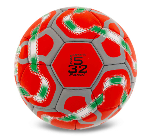 Мяч футбольный BALLONSTAR LIVERPOOL №5 PU красный