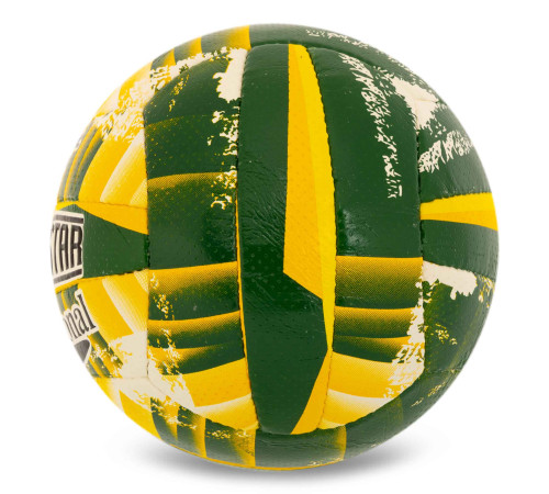 М'яч волейбольний BALLONSTAR SV-4W GOLD №5 PU зелений-жовтий