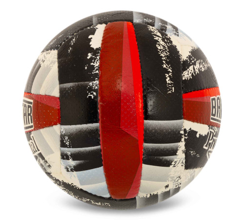 М'яч волейбольний BALLONSTAR SV-4W GOLD №5 PU сірий-червоний