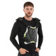 Мотопанцир для захисту спини та грудей Alpinestar M-XL чорний