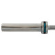 Гриф для штанги сталевий хромований Олімпійський прямий LiveUp довжина 1,5м ø50мм