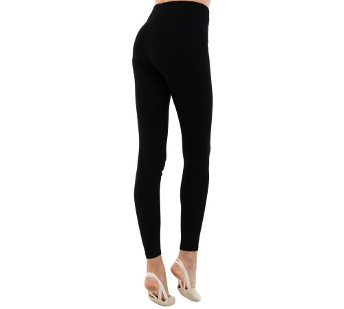 Лосины для танцев и гимнастики детские из хлопка SP-Sport XS-XL черный