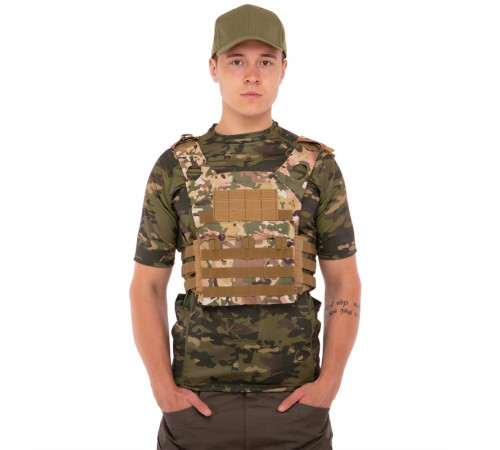 Плитоноска для бронепластин із системою MOLLE Military Rangers кольори в асортименті