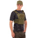 Плитоноска для бронепластин із системою MOLLE Military Rangers кольори в асортименті