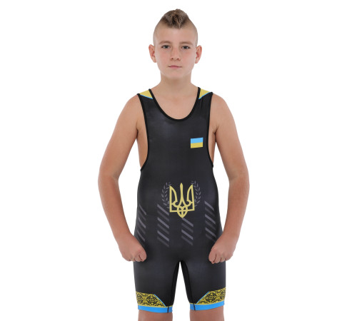 Трико для боротьби дитяче UKRAINE SP-Sport зріст 128-162см кольори в асортименті