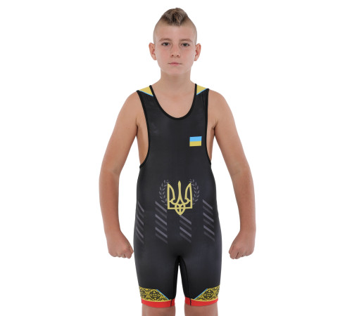 Трико для боротьби дитяче UKRAINE SP-Sport зріст 128-162см кольори в асортименті