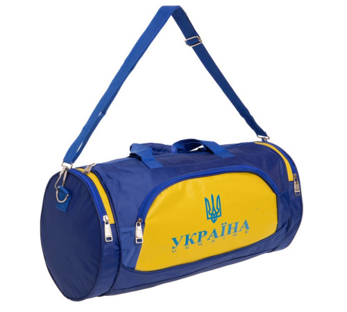 Сумка спортивна Бочонок SP-Sport синій-жовтий