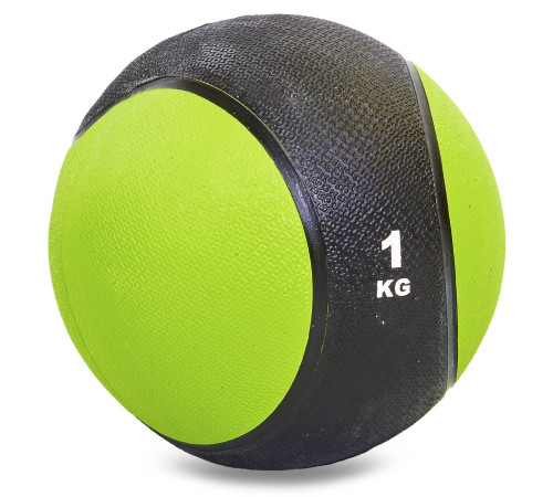 Медбол м'яч медичний Medicine Ball Record 1кг кольори в асортименті