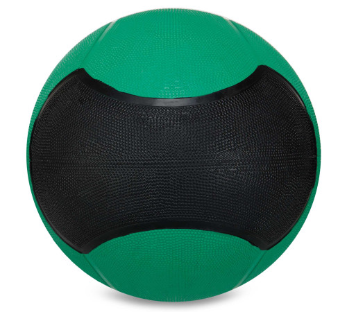 Медбол м'яч медичний Medicine Ball Zelart 7кг зелений-чорний