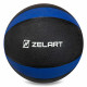 Медбол мяч медицинский Medicine Ball Zelart 9кг серый-синий