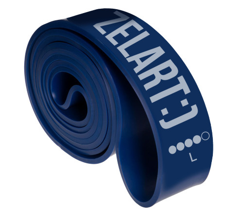 Резина петля для подтягиваний и тренировок лента силовая Zelart POWER BANDS 25-57кг синий
