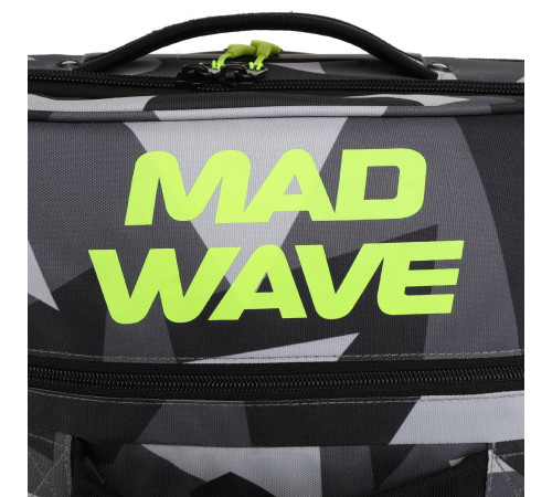 Сумка-валіза на колесах MadWave Carry on чорний-сірий