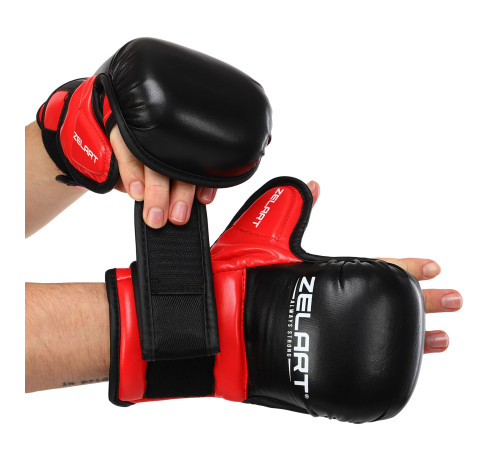 Рукавиці Краби спарингові для MMA Zelart S-XL кольори в асортименті