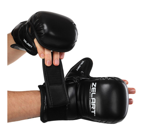 Рукавиці Краби спарингові для MMA Zelart S-XL кольори в асортименті